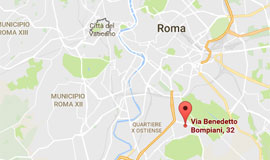Mappa della nostra sede